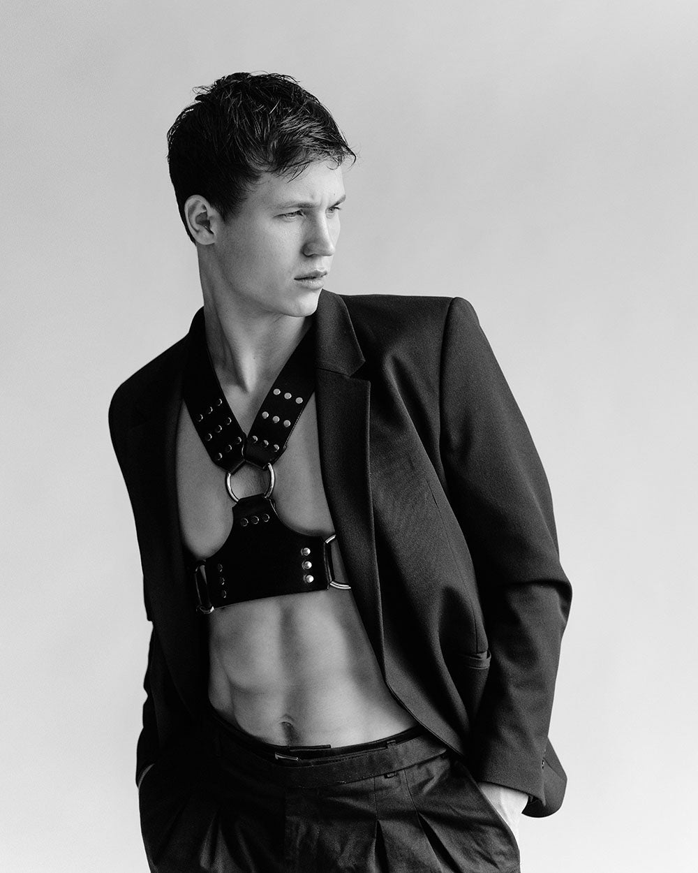 leather casual harness by anoeses